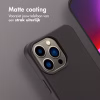 imoshion Color Backcover met afneembaar koord MagSafe Apple iPhone 13 Pro - Black Coffee