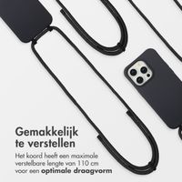 imoshion Color Backcover met afneembaar koord MagSafe Apple iPhone 14 Pro - Zwart