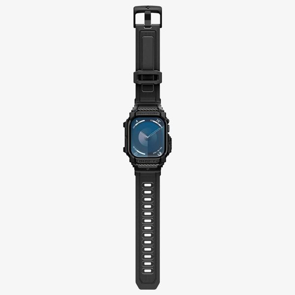 Spigen Rugged Armor™ Pro Case Apple Watch Series 10 / 11 - 46 mm - Matte Black