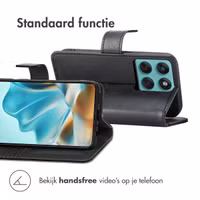 imoshion Luxe Bookcase Motorola Edge 60 Pro - Zwart