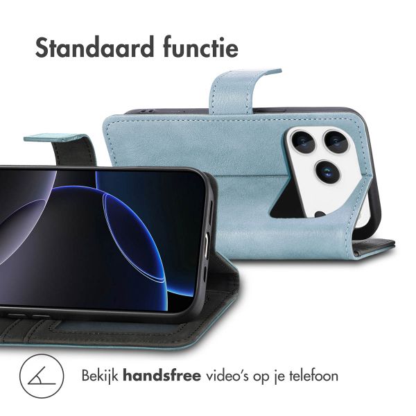 imoshion Luxe Bookcase Apple iPhone 17 Pro Max - Air Blue