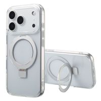 Accezz Ring Stand Backcover met MagSafe Apple iPhone 17 Pro - Transparant