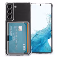 imoshion Softcase Backcover met pasjeshouder Samsung Galaxy S22 - Transparant