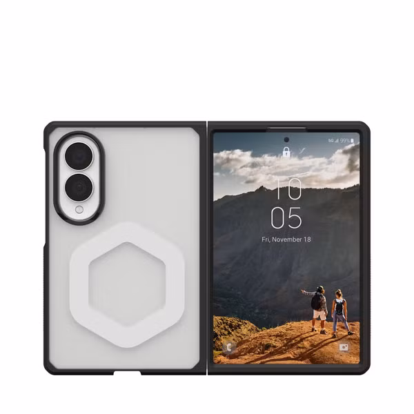UAG Mouve Magnetic Backcover Samsung Galaxy Z Fold 8 - Ice