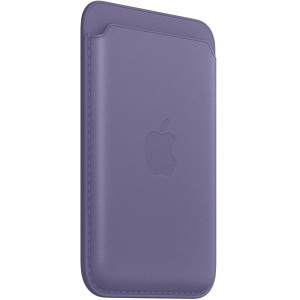 Apple Leather Wallet MagSafe - Wisteria