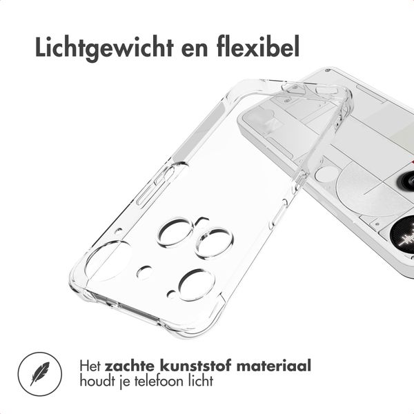 imoshion Shockproof Case Nothing Phone (3) - Transparant