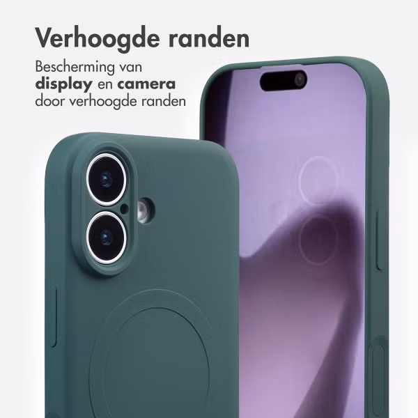 imoshion Color Backcover met MagSafe Apple iPhone 17 - Donkergroen