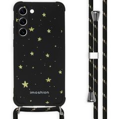 imoshion Design hoesje met koord Samsung Galaxy S23 Plus - Stars Gold