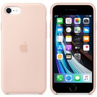 Apple Silicone Backcover Apple iPhone SE (2022 / 2020) - Pink Sand