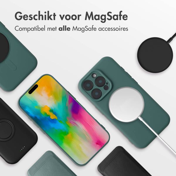 imoshion Color Backcover met MagSafe Apple iPhone 16 Pro Max - Donkergroen