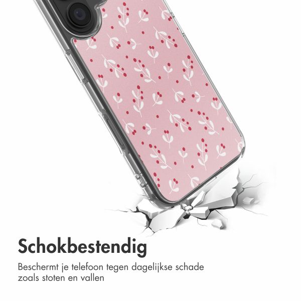 imoshion Design hoesje Apple iPhone 16 - Berries Blush