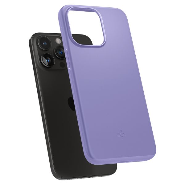 Spigen Thin Fit Backcover Apple iPhone 15 Pro Max - Iris Purple