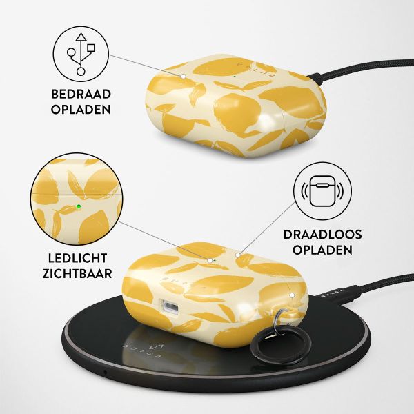 Burga Hardcase voor de Apple AirPods Pro - Lemon Tart