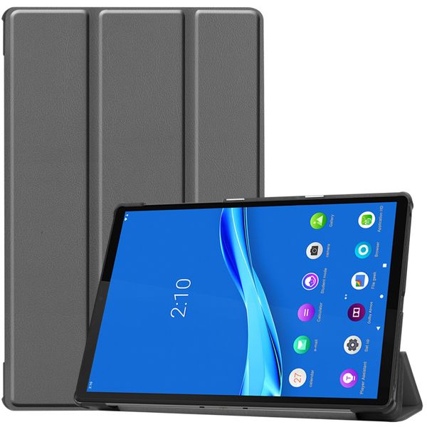 imoshion Trifold Bookcase Lenovo Tab M10 Plus / M10 FHD Plus - Grijs