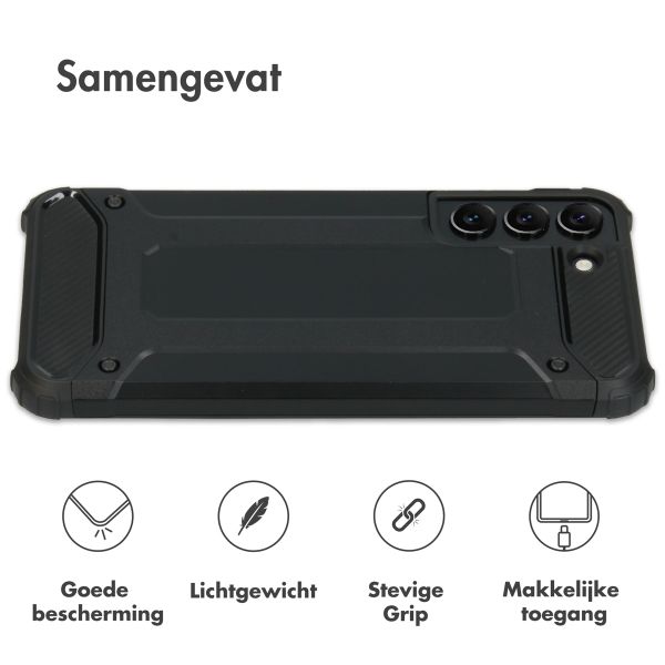 imoshion Rugged Xtreme Backcover Samsung Galaxy S22 Plus - Zwart