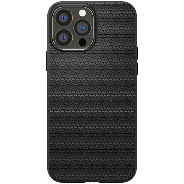 Spigen Liquid Air™ Backcover iPhone 13 Pro Max - Zwart