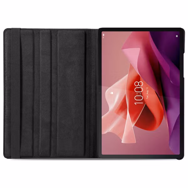 imoshion 360° draaibare Bookcase Lenovo Tab P12 - Zwart