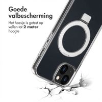 Accezz Ring Stand Backcover met MagSafe Apple iPhone 13 - Transparant