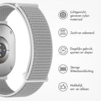 imoshion Nylon bandje Samsung Galaxy Watch 8 (40/44mm) / Classic (46mm) - Seashell