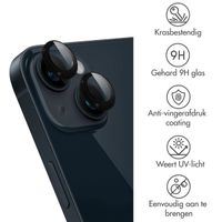 imoshion 2 Pack Camera lens protector iPhone 15 / 15 Plus - Zwart