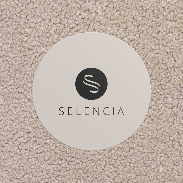 Selencia Teddy Laptop hoes 13-14 inch - Laptopsleeve - Sand