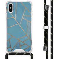 imoshion Design hoesje met koord iPhone X / Xs - Grafisch Koper