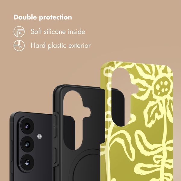 Selencia Vivid Back Cover Samsung Galaxy S26 - Chalky Bloom