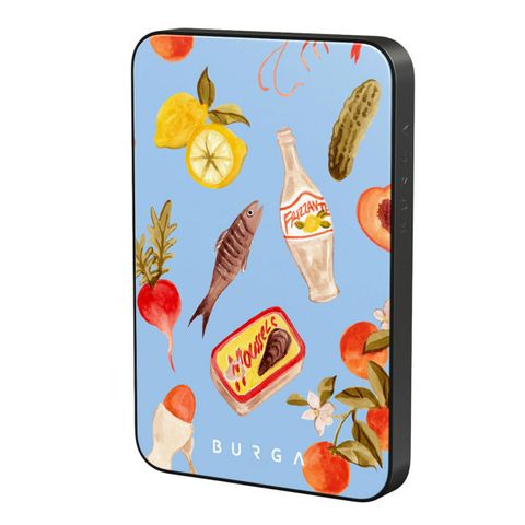 Burga Magnetic Powerbank 5.000 mAh - MagSafe en Qi2 - Al Fresco / Gunmetal