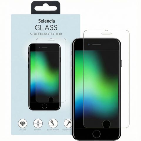 Selencia Gehard Glas Screenprotector Apple iPhone SE (2022 / 2020) / 8 / 7 / 6(s)