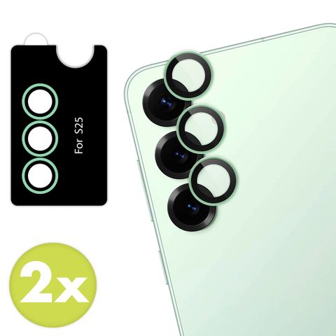 imoshion 2 Pack Camera lens protector Samsung Galaxy S25 - Mint