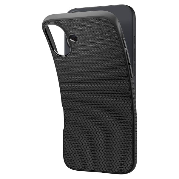 Spigen Liquid Air™ Backcover iPhone 16 Plus - Matte Black