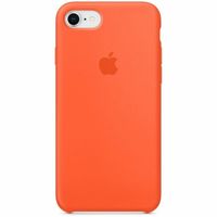 Apple Silicone Backcover Apple iPhone SE (2022 / 2020) / 8 / 7 - Spicy Orange