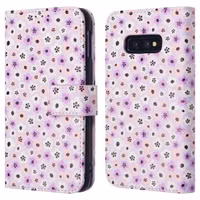 imoshion Design Bookcase Samsung Galaxy S10e - Purple Flowers