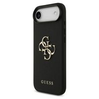 Guess Big 4G Logo Backcover Grained Apple iPhone Air - Zwart