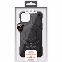 UAG Monarch Backcover MagSafe Apple iPhone 14 Plus - Carbon Fiber