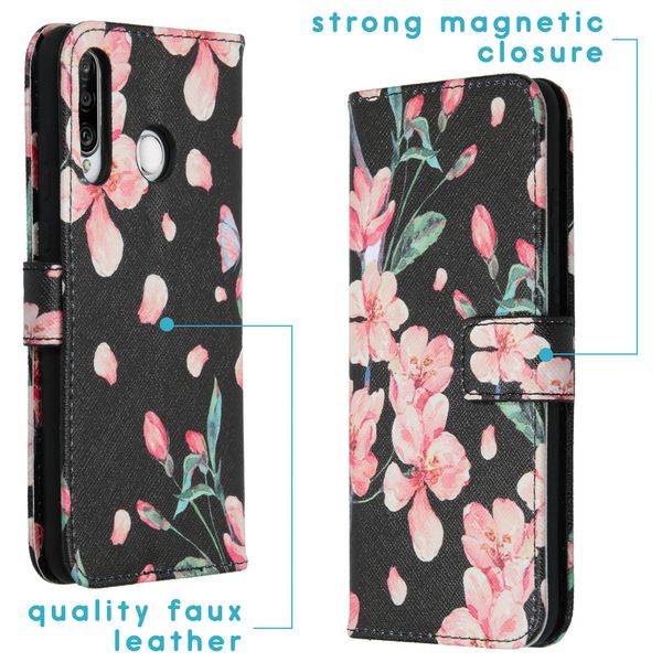 imoshion Design Softcase Bookcase Huawei P30 Lite