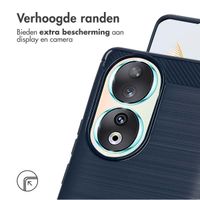 imoshion Brushed Backcover Honor 90 - Donkerblauw