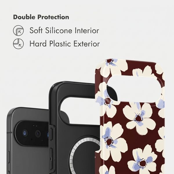 Selencia Vivid Case with MagSafe Google Pixel 11 - Choco Flower Pop