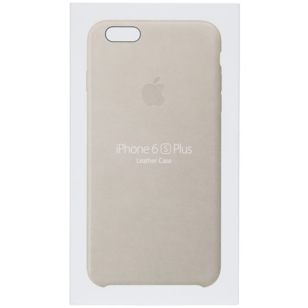 Apple Leather Backcover iPhone 6(s) Plus - Rose Grey