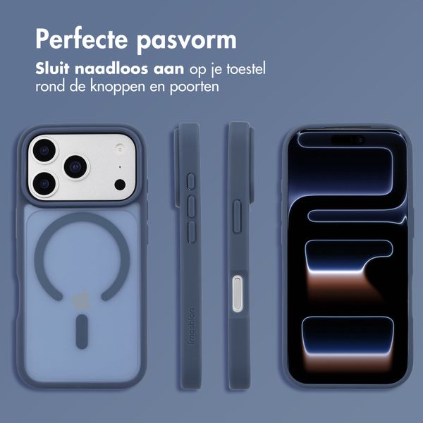 imoshion Color Guard Backcover met MagSafe Apple iPhone 17 Pro - Donkerblauw