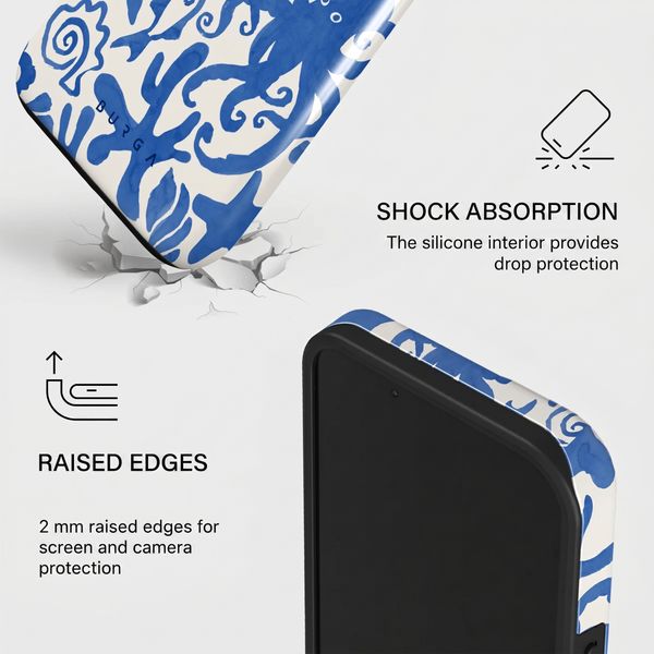 Burga Tough Back Cover with MagSafe Apple iPhone 14 - Nera