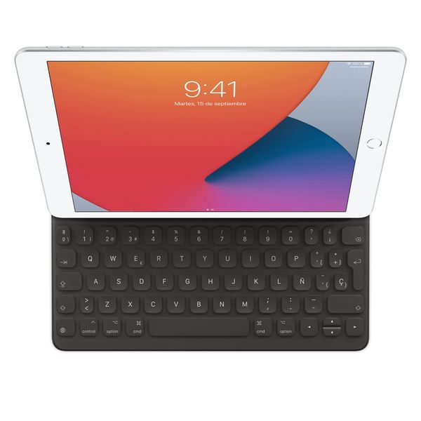 Apple Smart Folio Keyboard Apple iPad 9 (2021) 10.2 / iPad 8 (2020) 10.2 / iPad 7 (2019) 10.2 / Air 3 (2019) / Pro 10.5 (2017) - QWERTY / ESP - Zwart