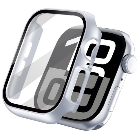 imoshion Full Cover Hardcase voor de Apple Watch Series 10 - 42 mm - Zilver