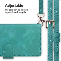 imoshion Bookcase with Strap Apple iPhone SE (2022 / 2020) / 8 / 7 - Turquoise