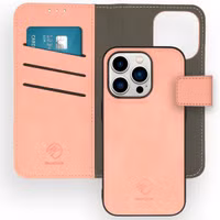 imoshion Uitneembare 2-in-1 Luxe Bookcase Apple iPhone 14 Pro - Roze