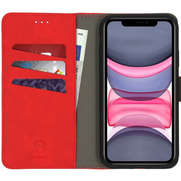 imoshion Uitneembare 2-in-1 Luxe Bookcase iPhone 11 - Rood