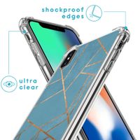 imoshion Design hoesje met koord iPhone X / Xs - Grafisch Koper