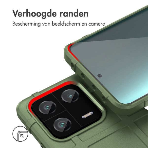 imoshion Rugged Shield Backcover Xiaomi 13 Pro - Donkergroen