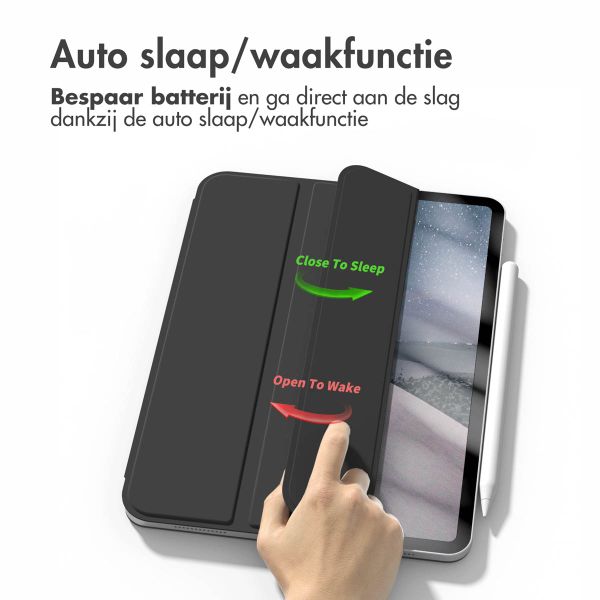 imoshion Magnetic Bookcase Apple iPad 11 (2025) 11 inch A16 / iPad 10 (2022) 10.9 inch - Zwart