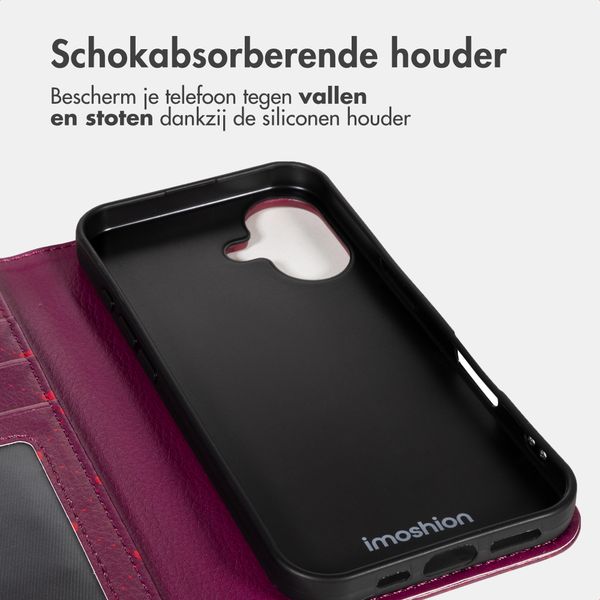imoshion Design Bookcase Apple iPhone 17 - Crush Check Coral Dust